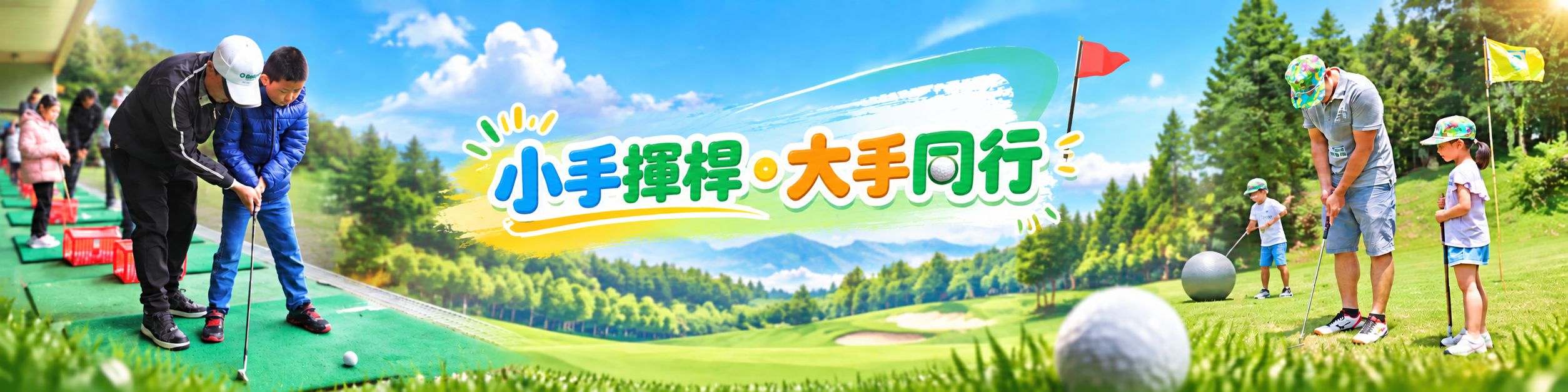 小手揮桿・大手同行場地情境