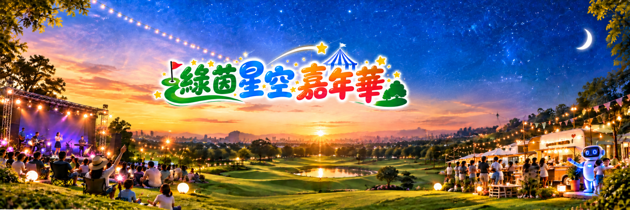 綠茵星空嘉年華場地情境