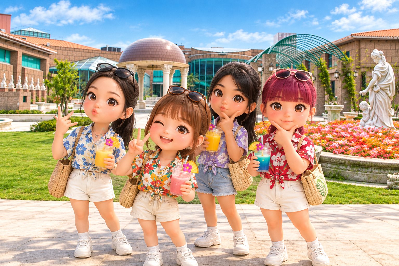 歐式花園 · 旅遊度假