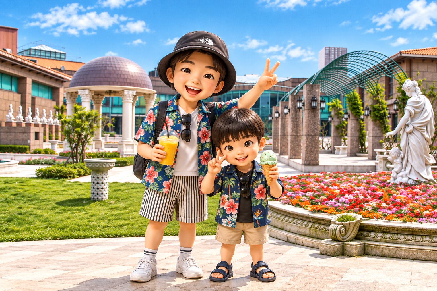 歐式花園 · 旅遊度假