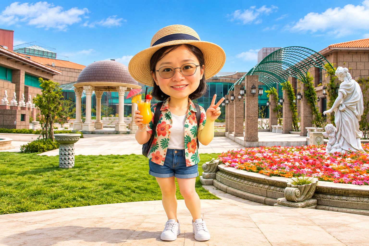 歐式花園 · 旅遊度假