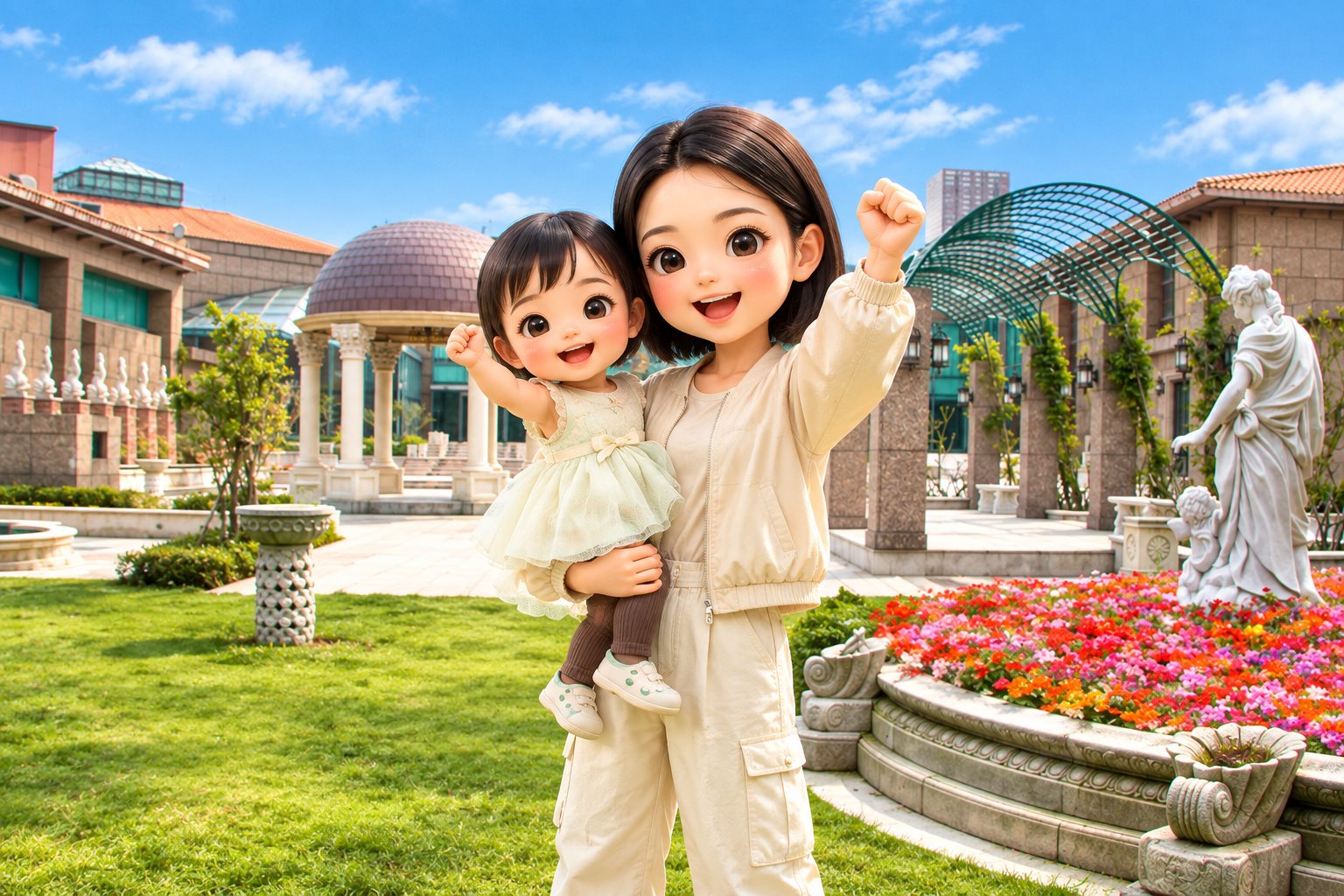 歐式花園 · 振臂高呼