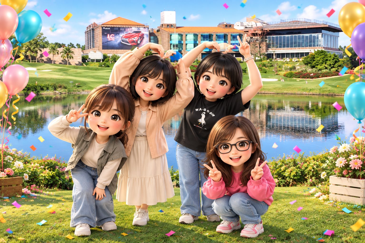 第15洞・湖光映景 · 歡樂派對