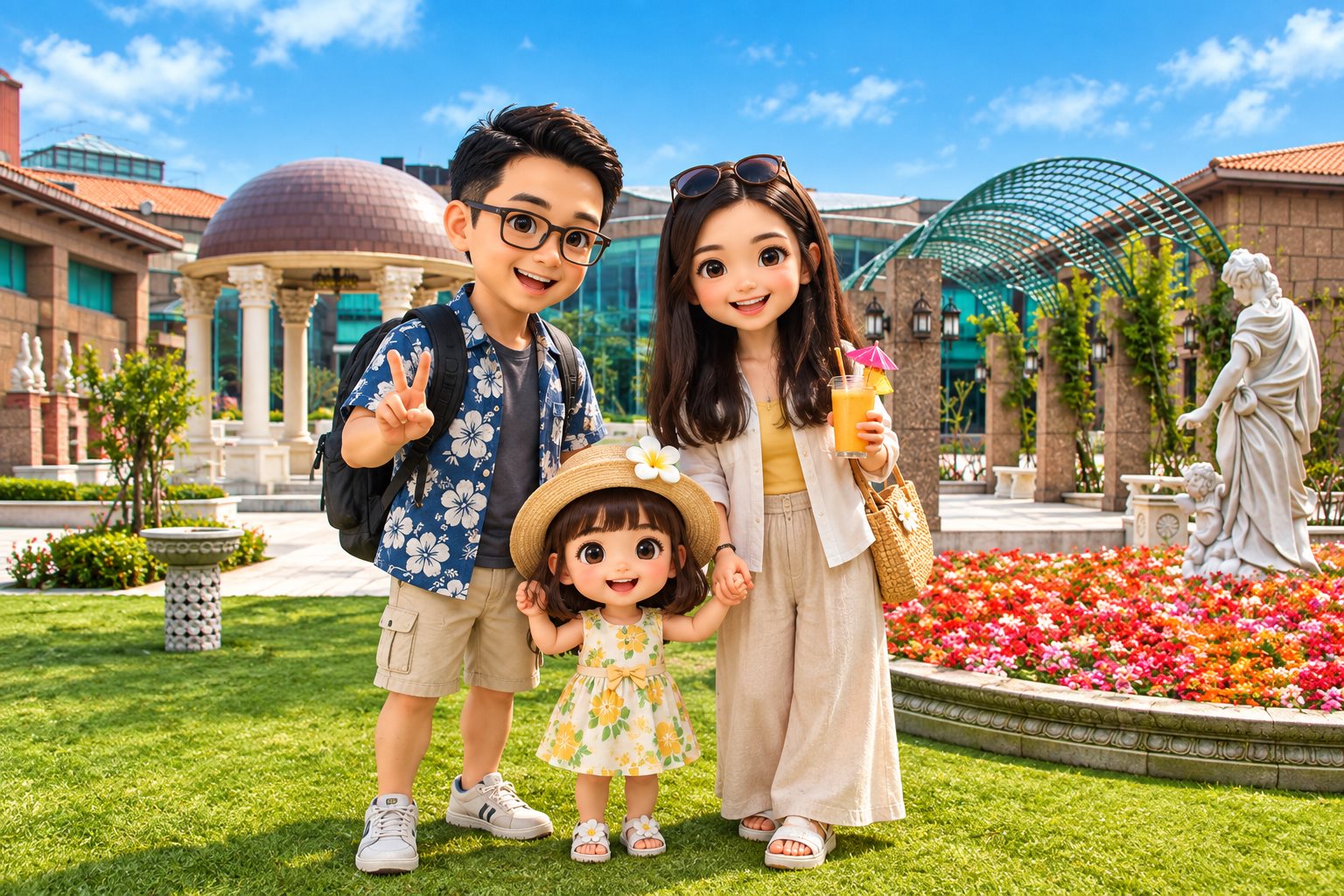 歐式花園 · 旅遊度假