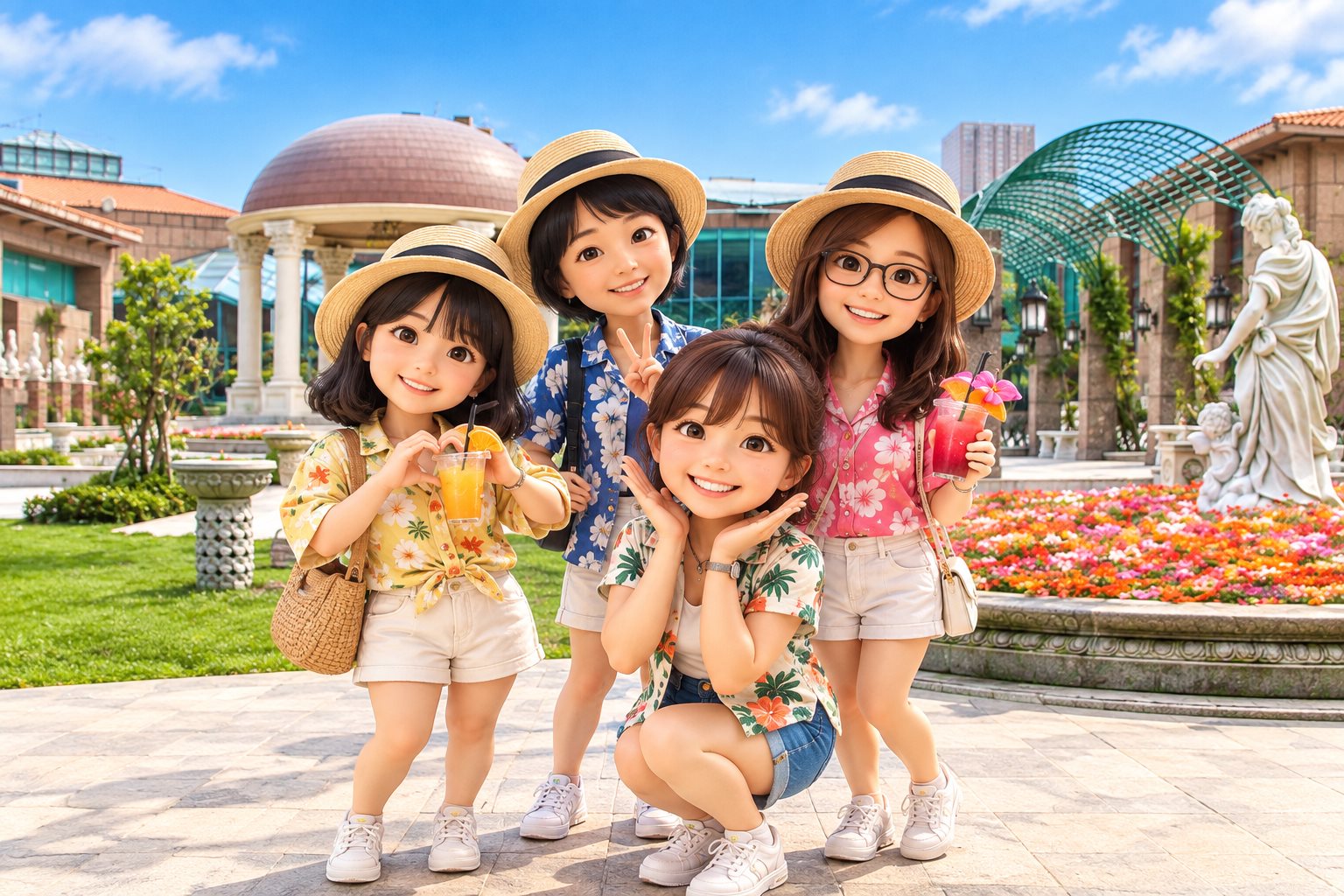 歐式花園 · 旅遊度假