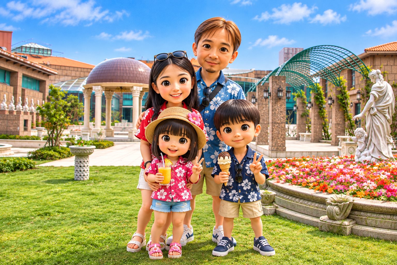 歐式花園 · 旅遊度假