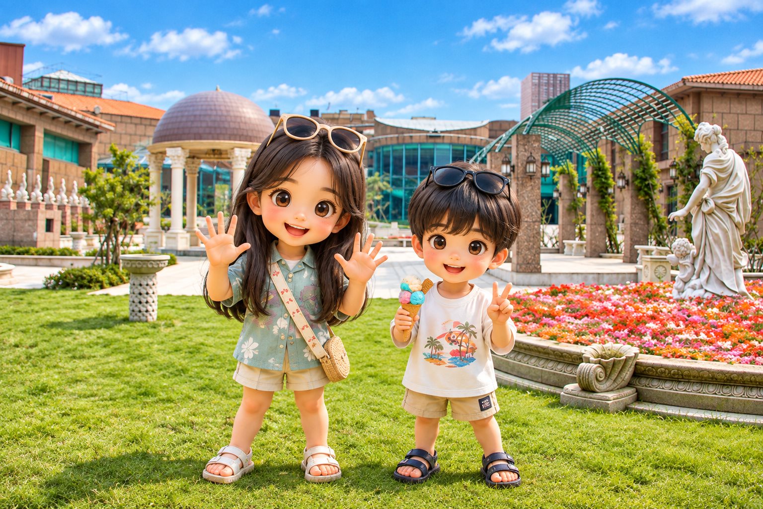 歐式花園 · 旅遊度假