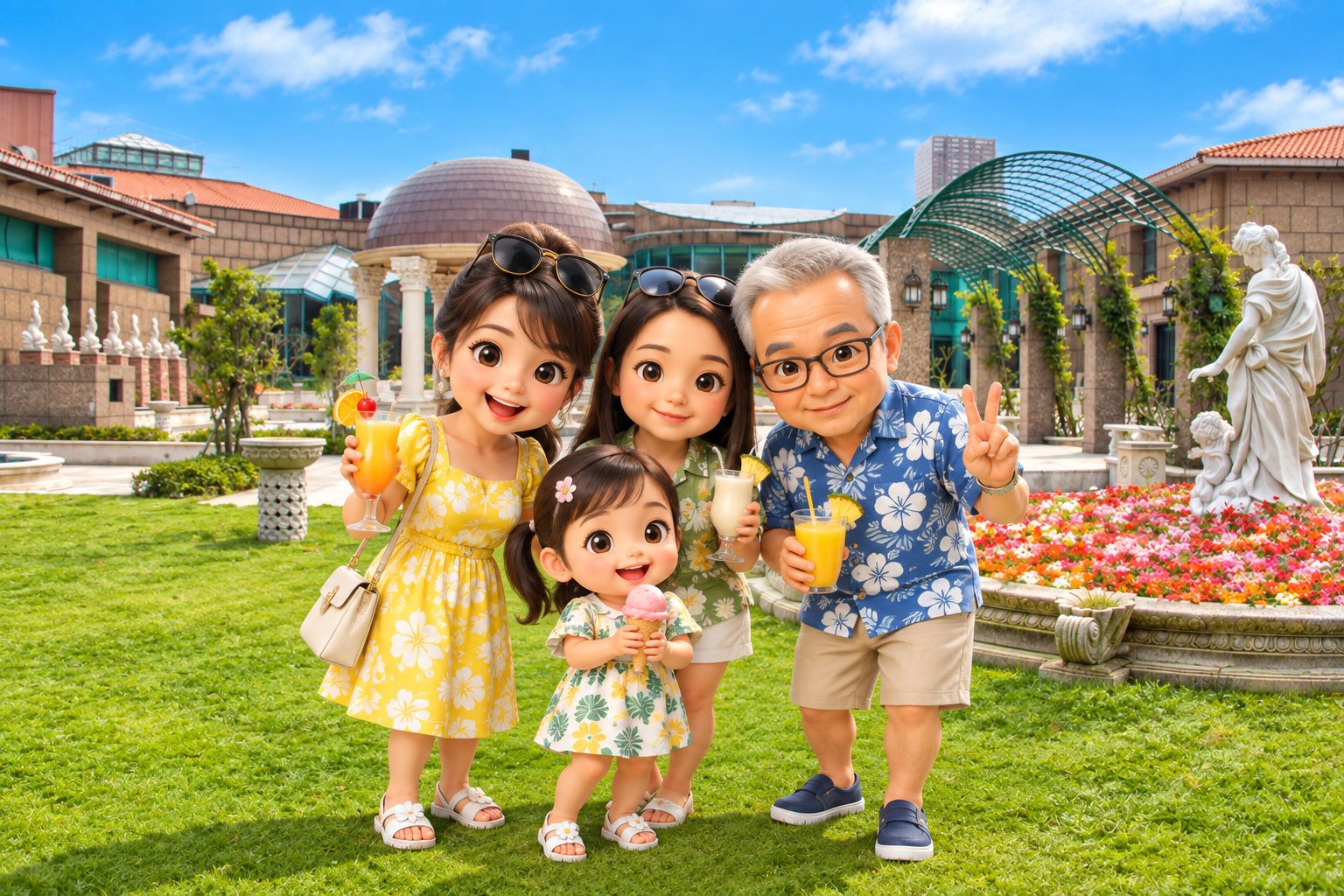歐式花園 · 旅遊度假